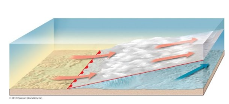 Solved What type of front is shown in the figure? a. | Chegg.com