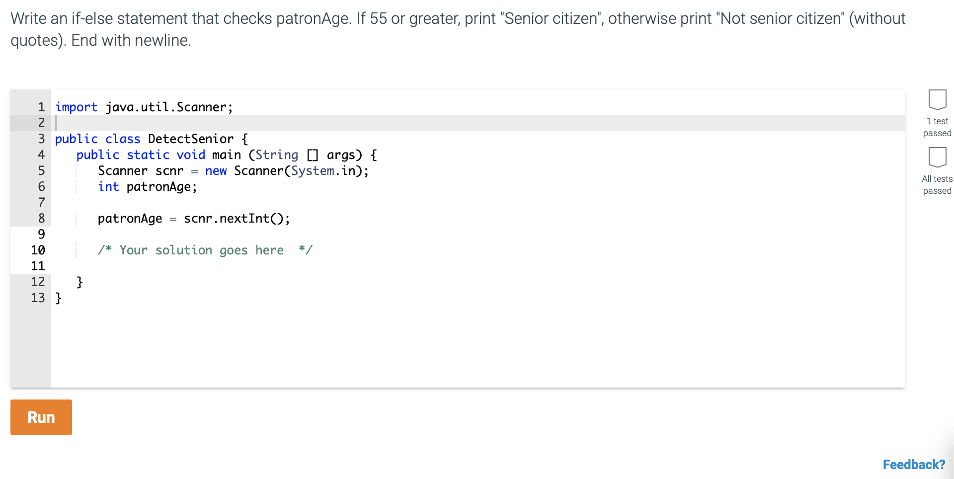 Solved import java.util.Scanner; public class UserNums { | Chegg.com