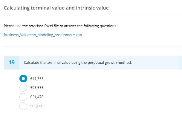 Solved Assumptions Tax Rate Discount Rate Perpetural Growth 