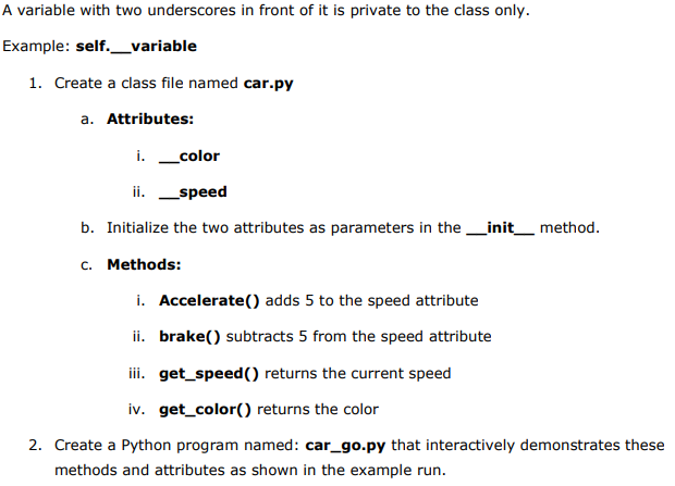 Solved A variable with two underscores in front of it is | Chegg.com