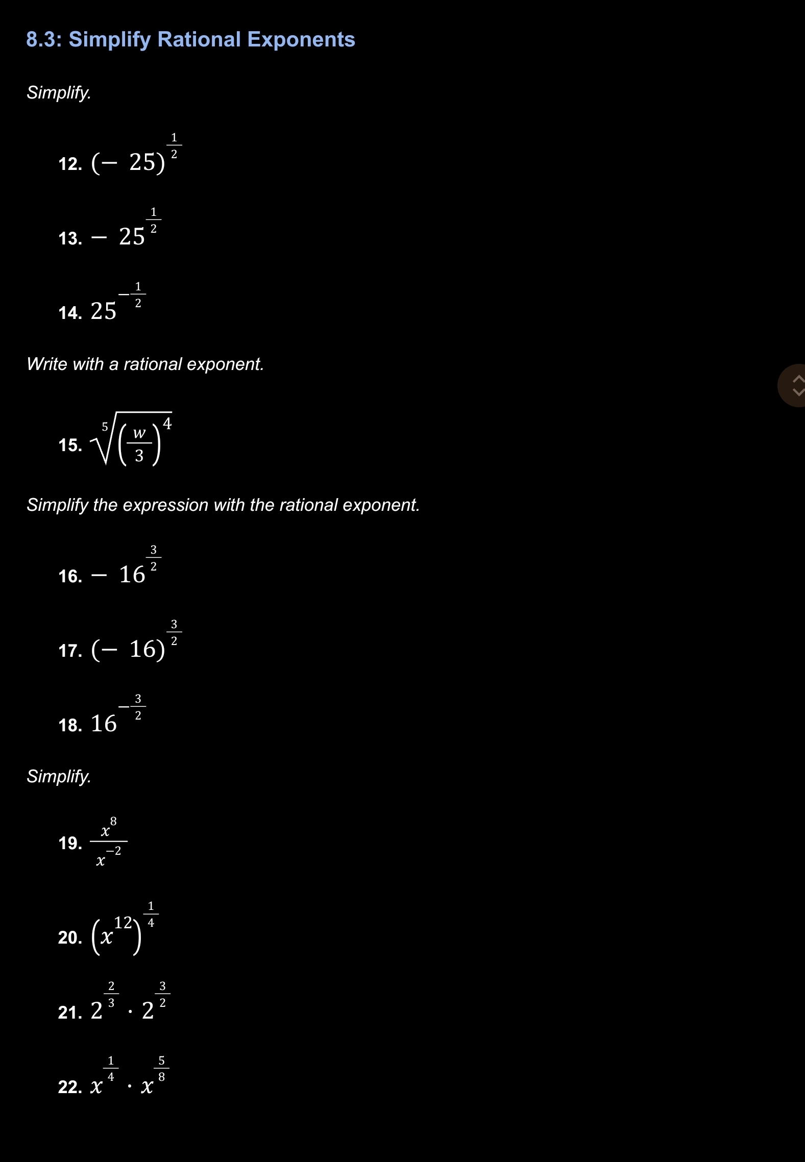 Solved 8 4 add subtract and multiply radical expressions chegg