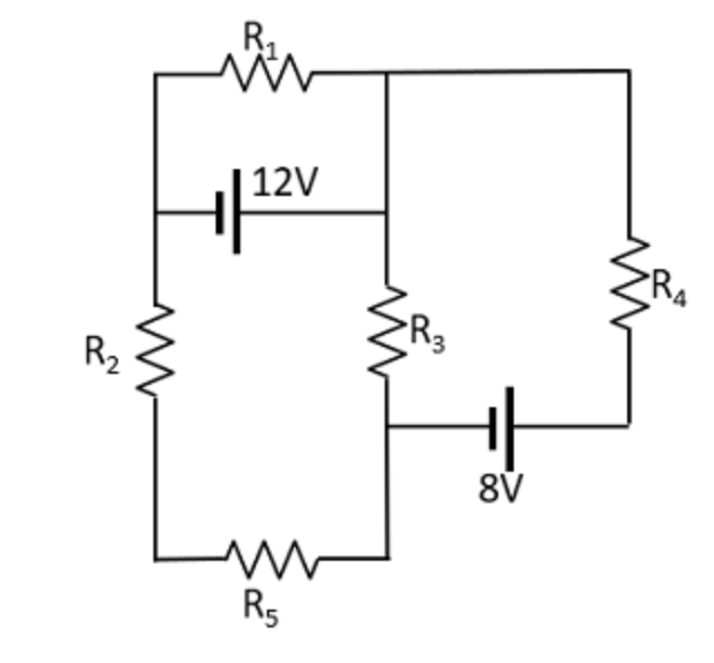 Solved In The Circuit Shown In (figure 1), R1=5 Ω , R2=8 Ω , 