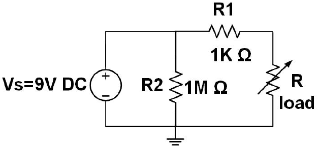 Solved What should be the value of Rload ? Answer in kΩ. | Chegg.com
