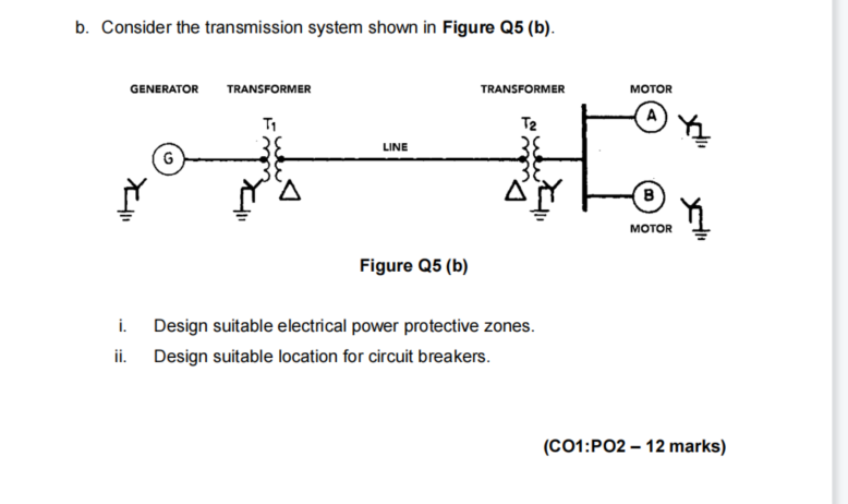 Solved B. Consider The Transmission System Shown In Figure | Chegg.com