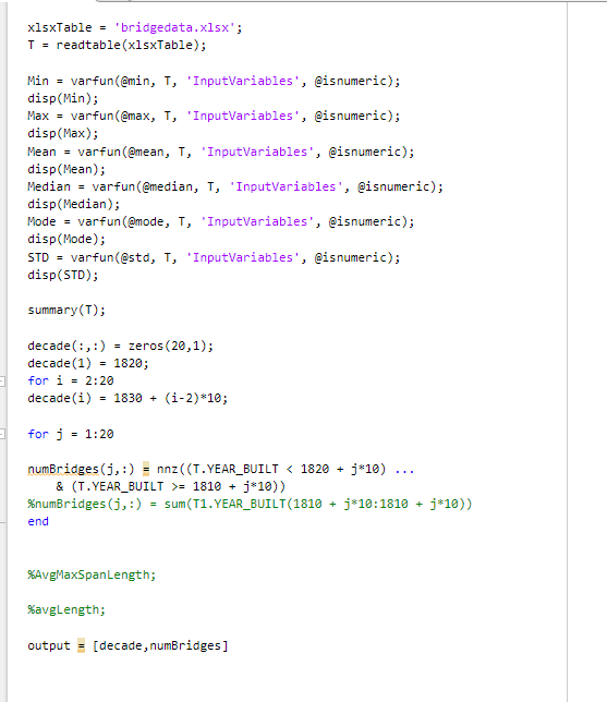How to return an array summing the average number of | Chegg.com