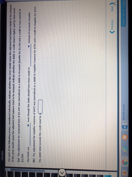 Solved For each of the following errors individually, | Chegg.com