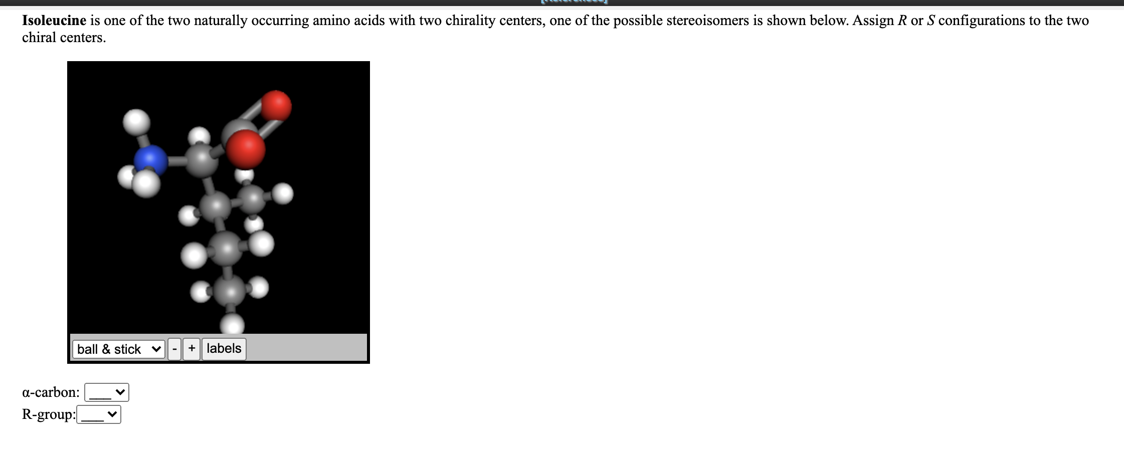 Solved Identify the following amino acid and specify its | Chegg.com