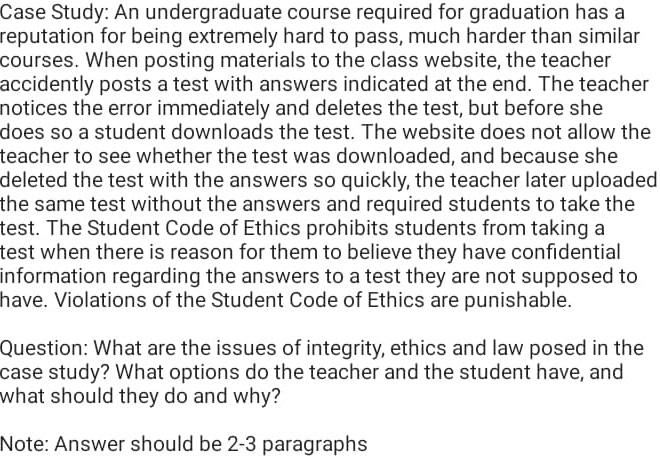 case study of undergraduate students