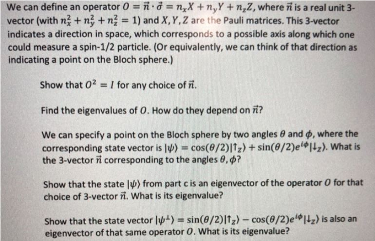 Solved We Can Define An Operator 0 N Nxx Nyy N Wh Chegg Com
