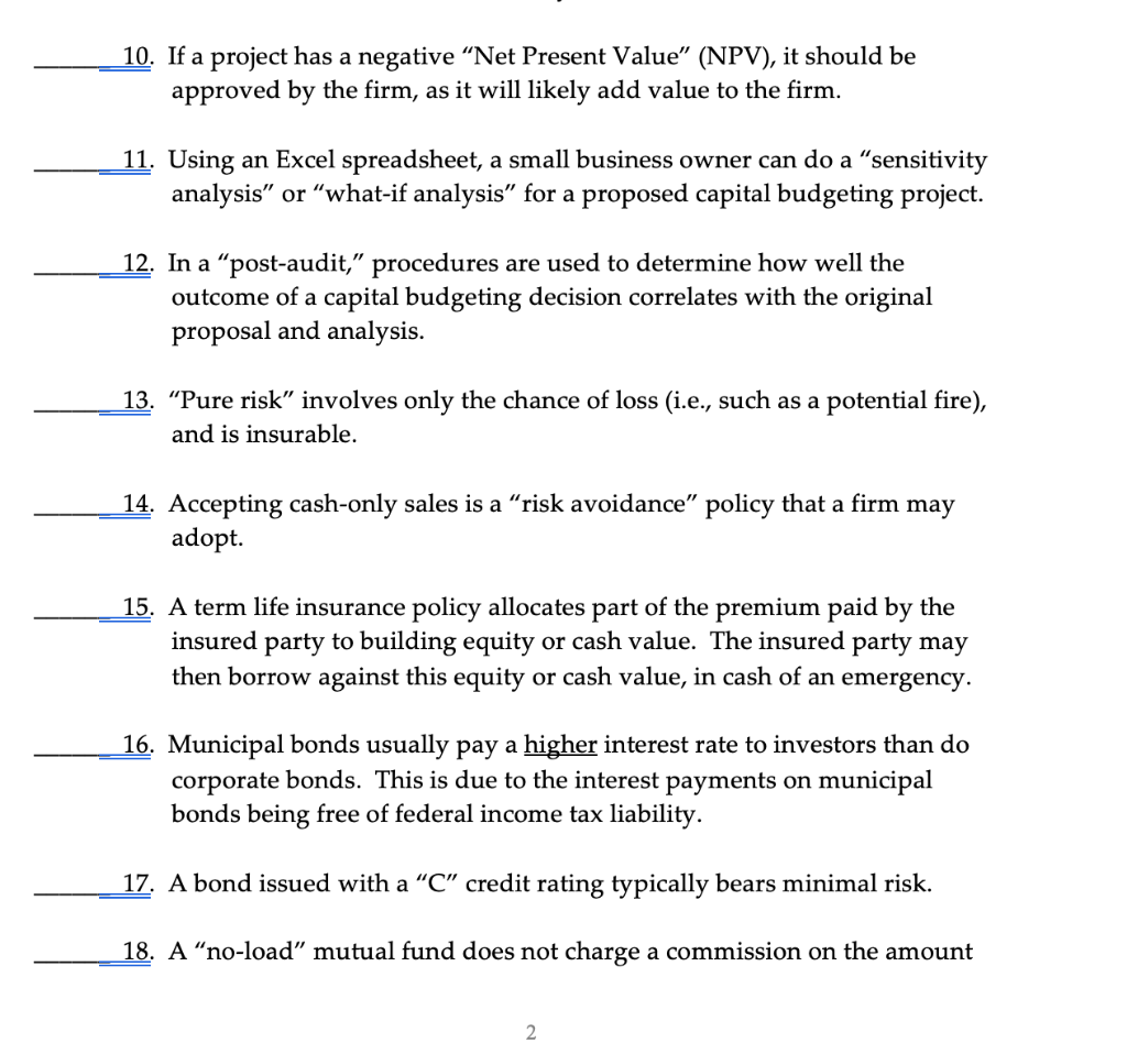 solved-10-if-a-project-has-a-negative-net-present-value-chegg