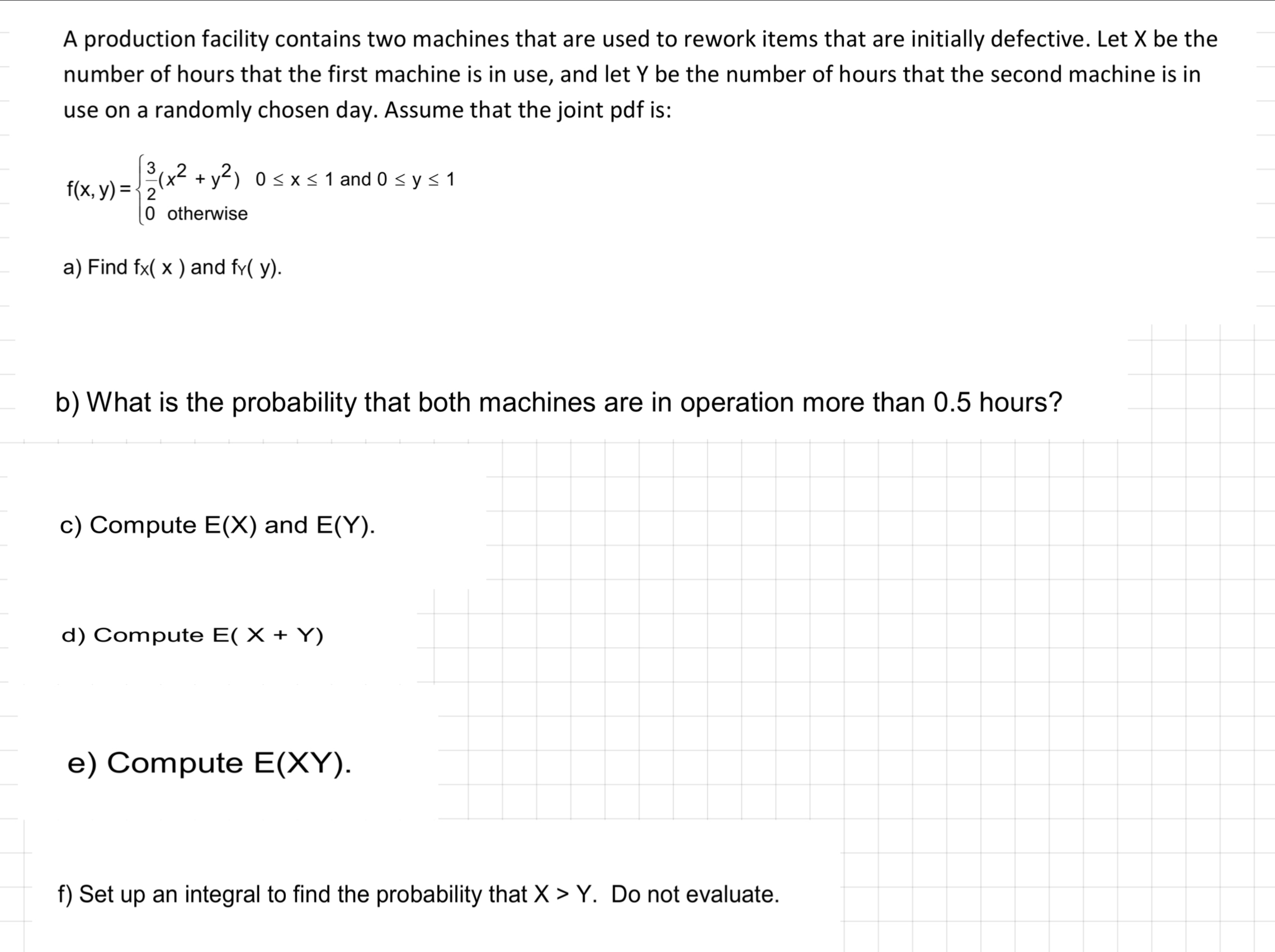 Solved A Production Facility Contains Two Machines That Are | Chegg.com