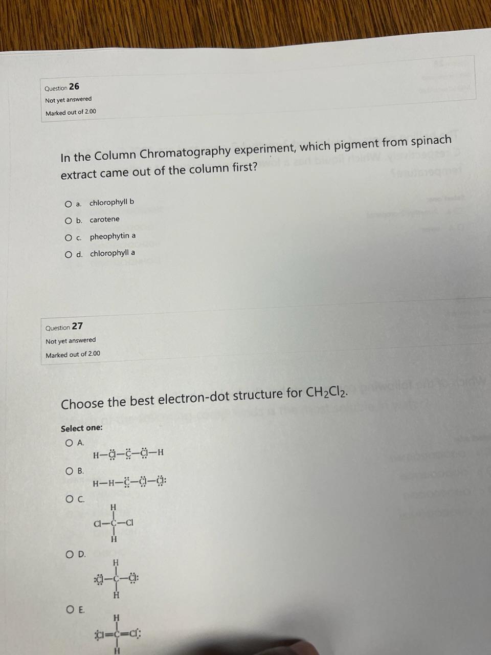 Solved Why is a boiling chip needed in the experiment of the