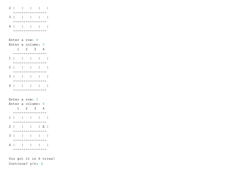Solved In a Python write a program that lets the user play a | Chegg.com