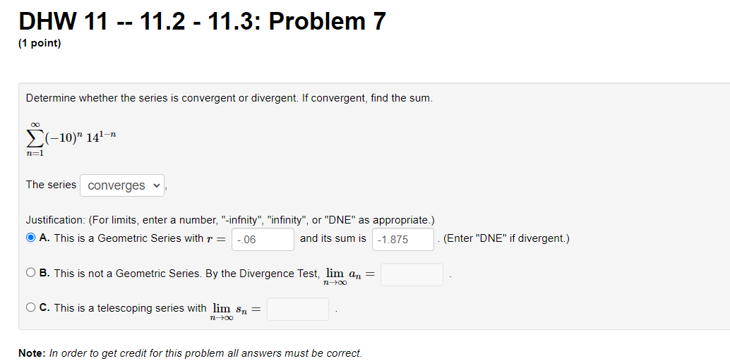 Solved Determine Whether The Series Is Convergent Or | Chegg.com