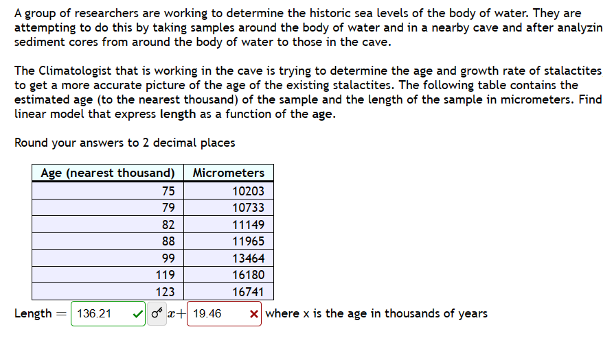 Solved A group of researchers are working to determine the | Chegg.com