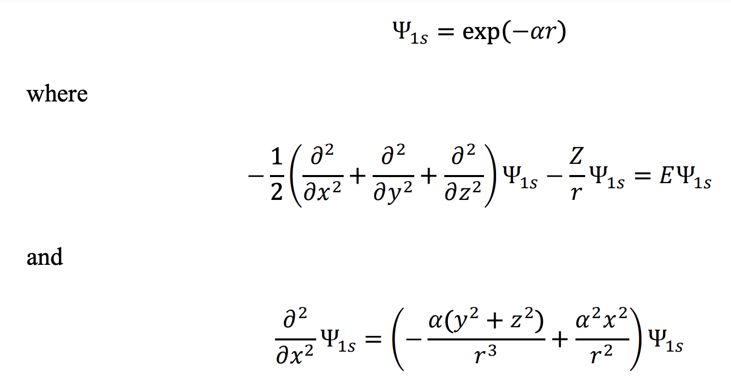 Solved Determine The Exponent 𝛼 For Heavier One-electron 