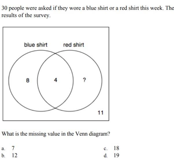 Solved 37. Look at the Venn diagram below. It shows set A | Chegg.com