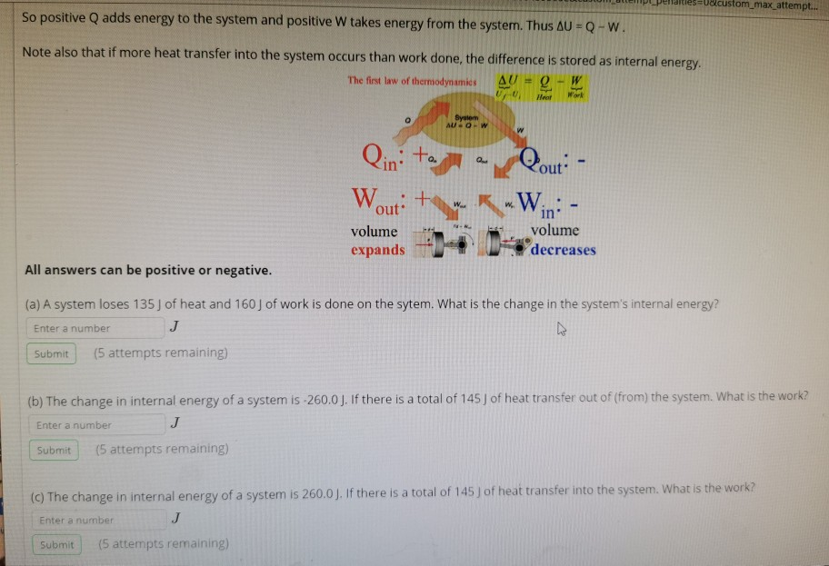 Solved M En Penalties Custom Max Attempt So Positive Chegg Com