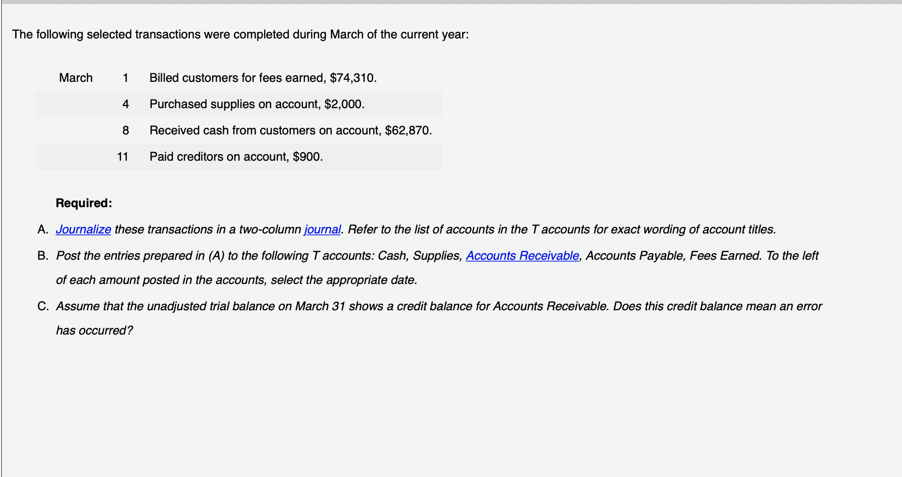 Solved The following selected transactions were completed | Chegg.com