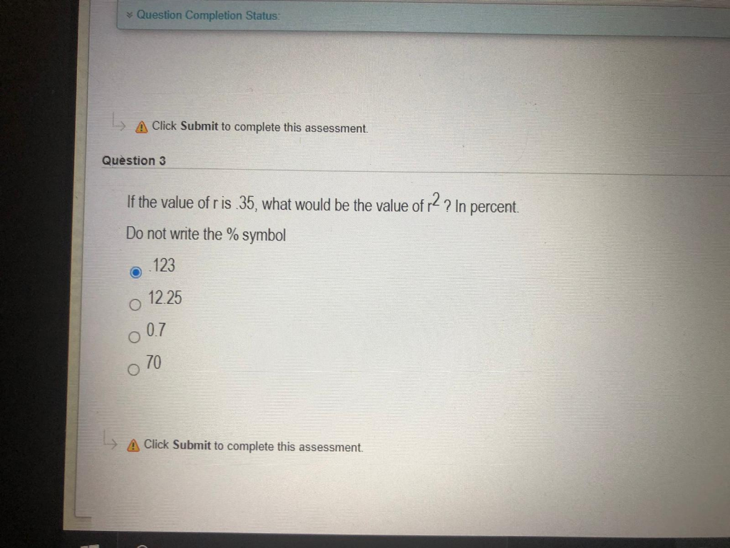 Solved * Question Completion Status: A Click Submit to | Chegg.com