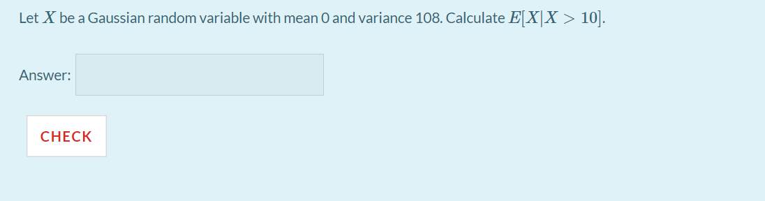 Solved Let X be a Gaussian random variable with mean O and | Chegg.com