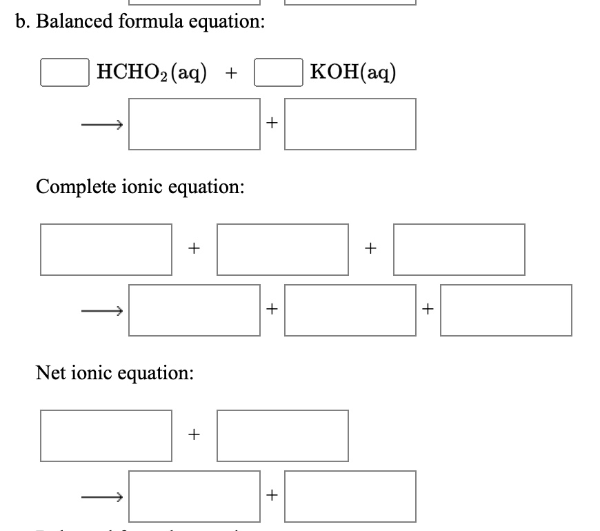 Solved Write the balanced formula, complete ionic, and net | Chegg.com