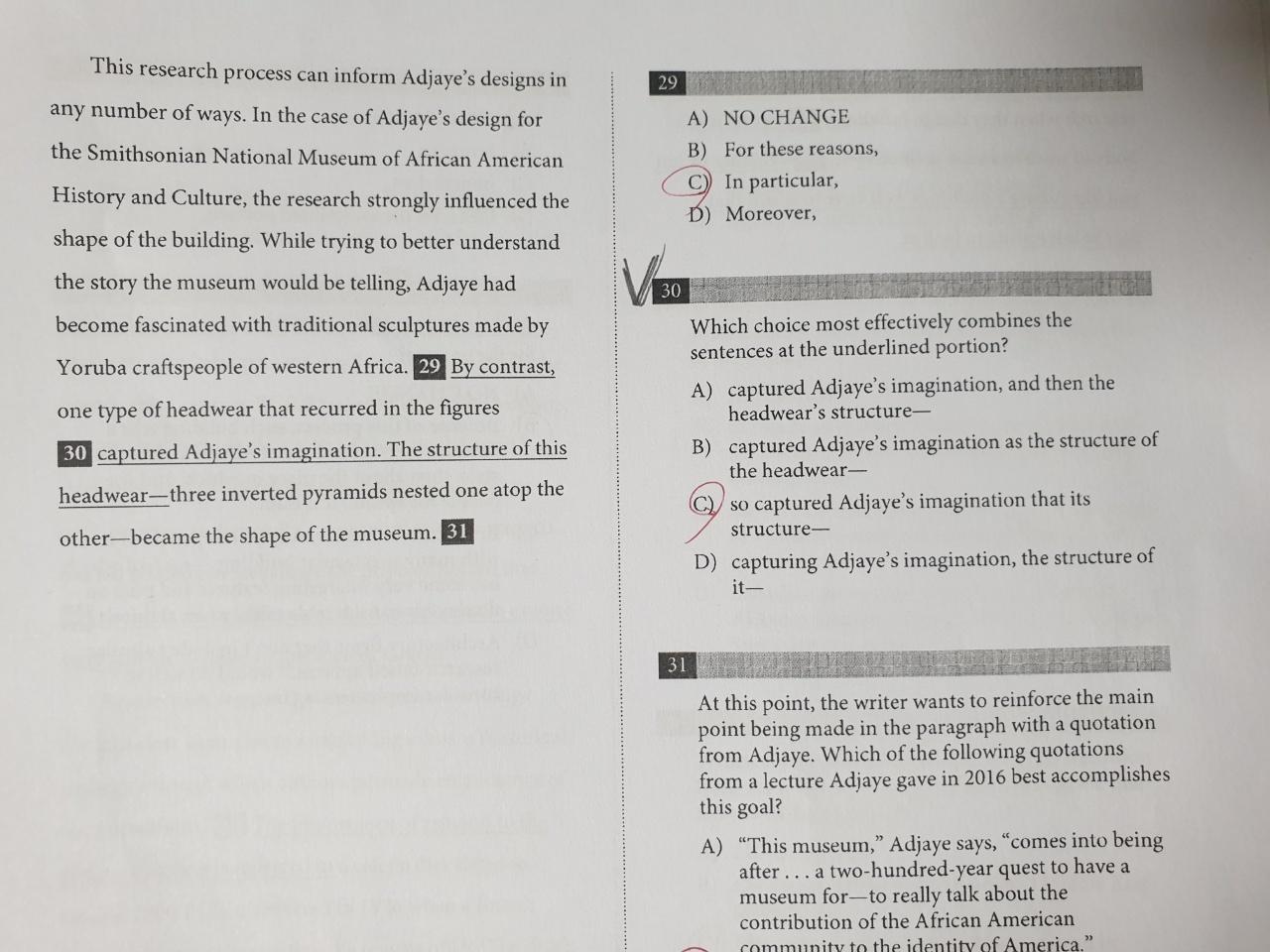 Solved Please explain why the answer of #30 is C. Please | Chegg.com