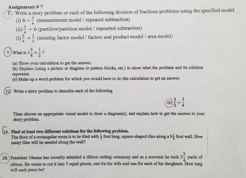 Numeric Pattern Story Problem Homework Help