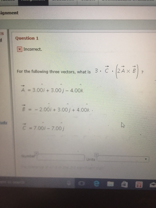 solved-for-the-following-three-vectors-what-is-3-middot-c-chegg