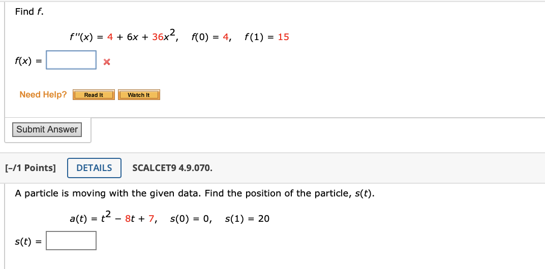 Solved Can you help me with these 2 ﻿problems please? Thank | Chegg.com