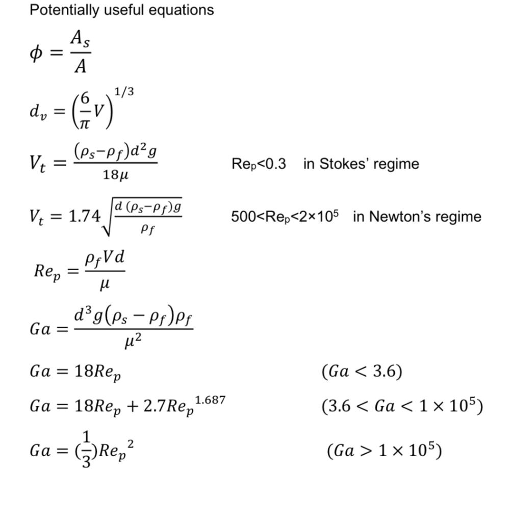 Solved 1. (a) Calculate the sphericity and the volume