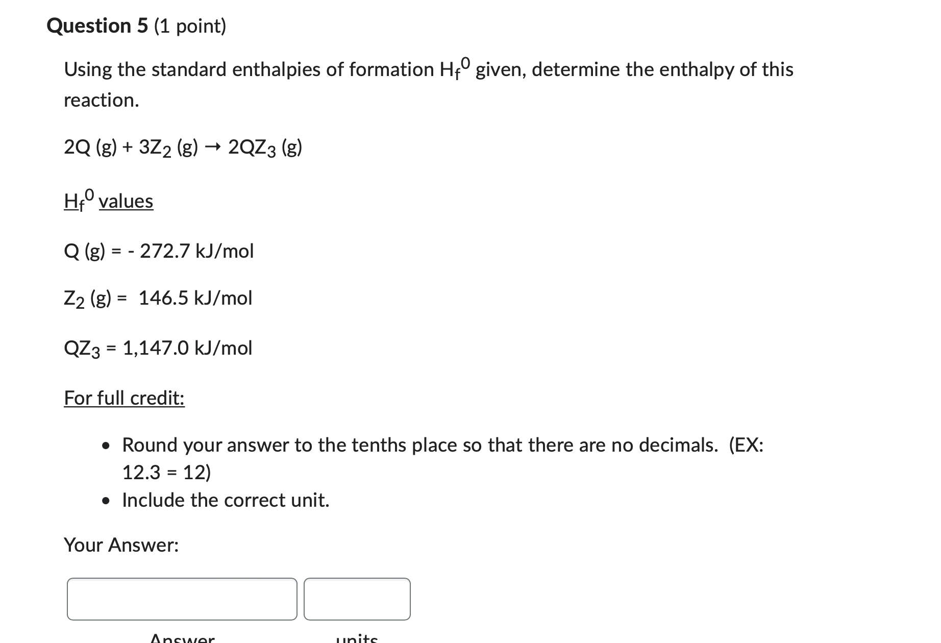 Solved Using the standard enthalpies of formation Hf0 given, | Chegg.com