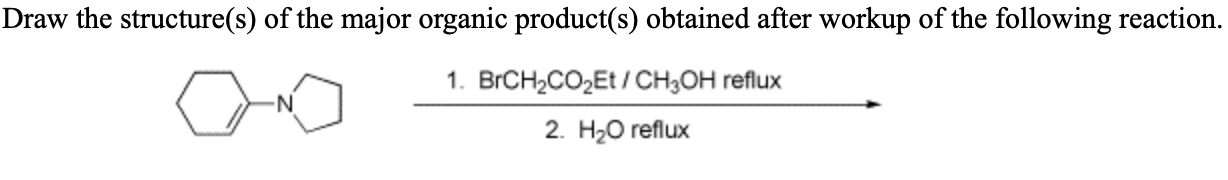 Solved Draw the structure(s) of the major organic product(s) | Chegg.com