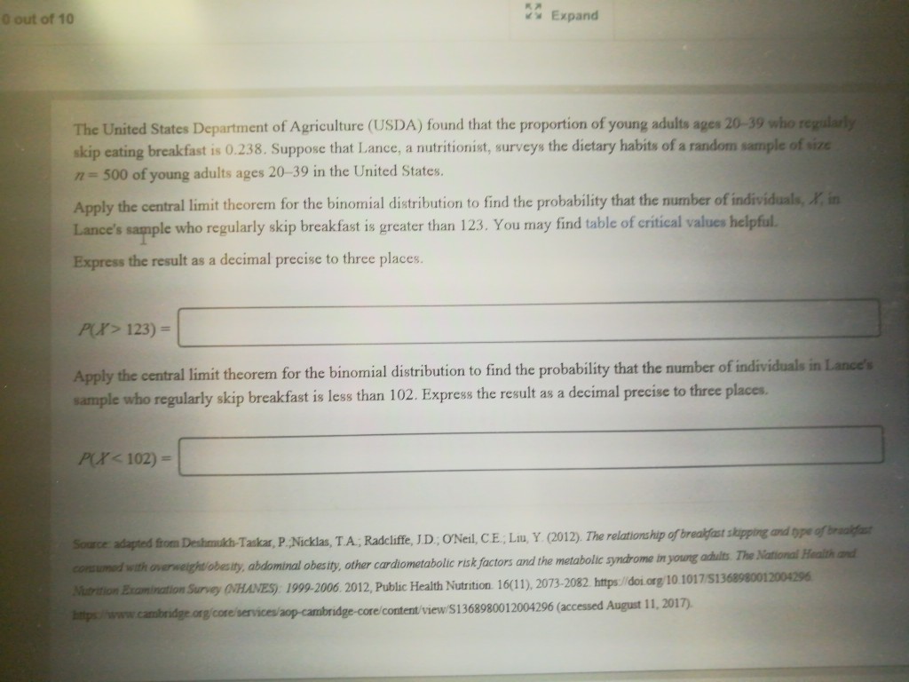 Solved 0 Out Of 10 Expand The United States Department Of Chegg
