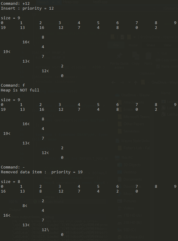 Assignment Implement the class functions of a