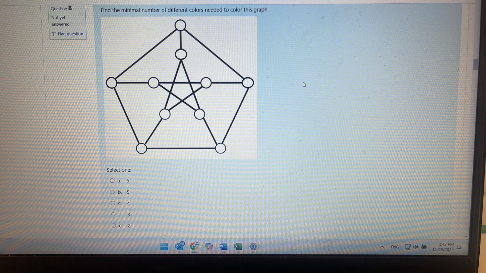 Solved Question 8Not YetansweredP Flag QuestionSelect | Chegg.com