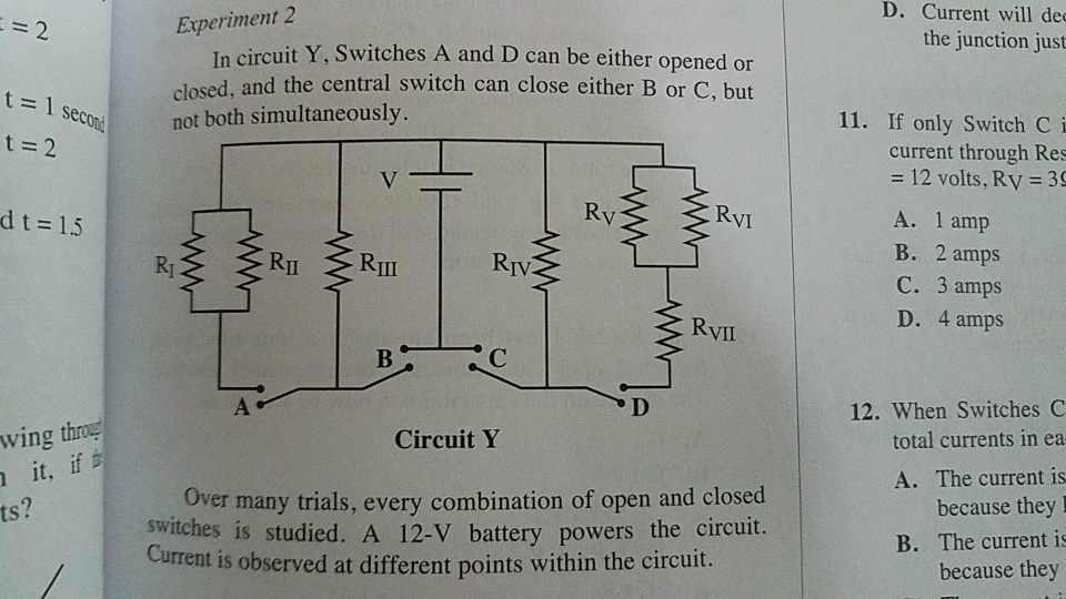 Solved ==2 Experiment 2 D. Current Will Dec The Junction 