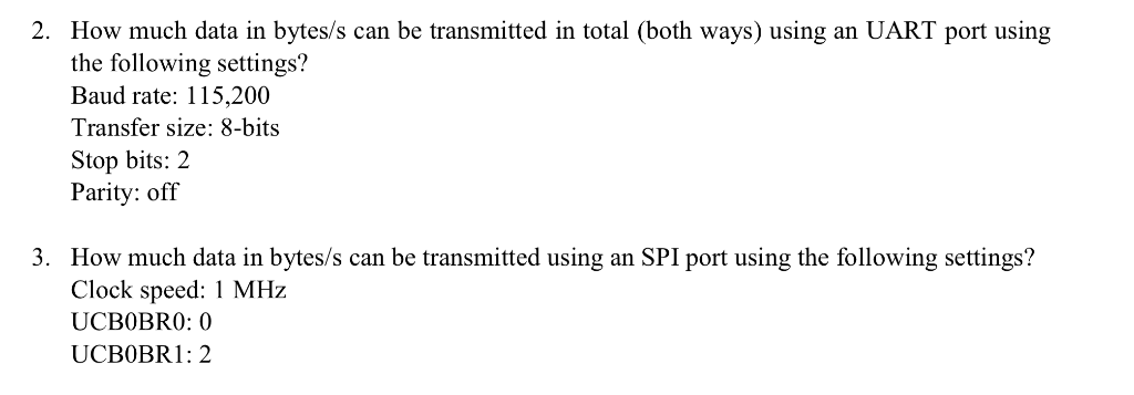 2-much-data-bytes-s-transmitted-total-ways-using-uart-port-using-following-settings-baud-r