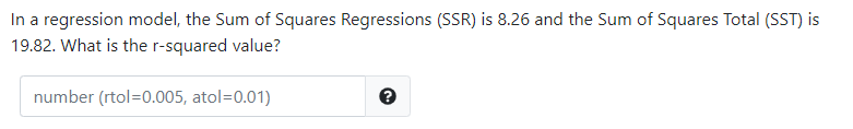 Solved In a regression model, the Sum of Squares Error (SSE) | Chegg.com