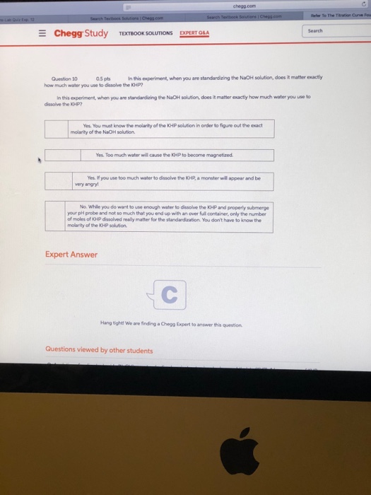 Solved Search Ξ Chegg. Study TEXTBOOK SOLUTIONS EXPERT Refer | Chegg.com