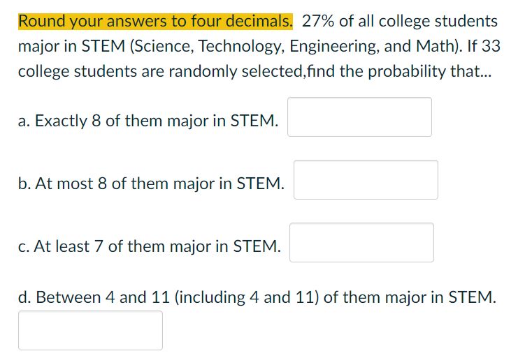 solved-32-of-all-college-students-major-in-stem-science-chegg