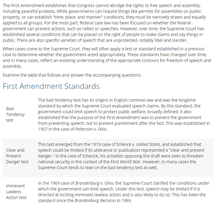 solved-the-first-amendment-establishes-that-congress-cannot-chegg