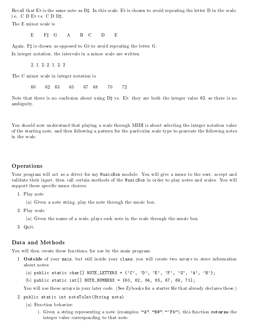 Please complete this Java Project! At the bottom is | Chegg.com