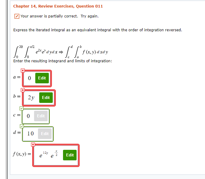 Solved Chapter 14, Review Exercises, Question 011 Your | Chegg.com