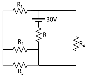 Solved A Circuit is shown in the figure above, with R1=8 Ω , | Chegg.com