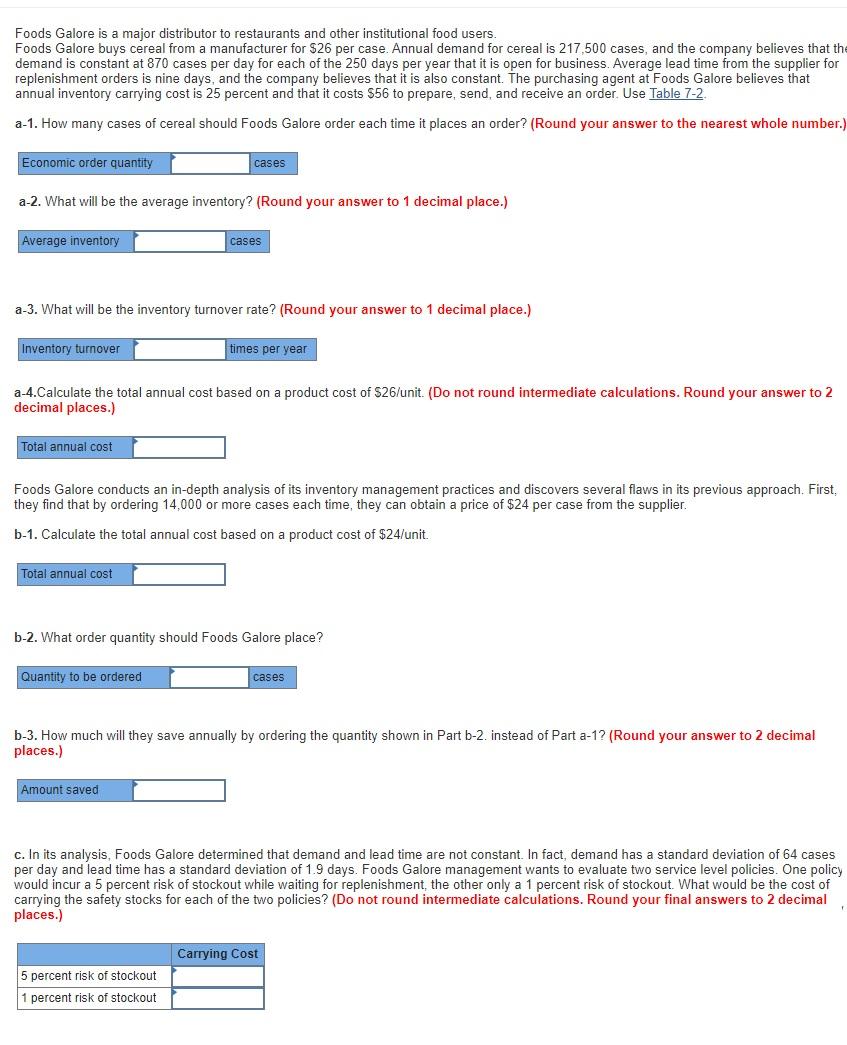 Solved Can I Have The Answers For B-1 B-2 B-3 And C. | Chegg.com