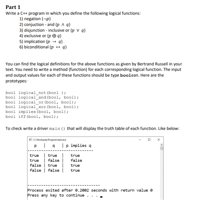 Solved Part 1 Write a C++ program in which you define the | Chegg.com