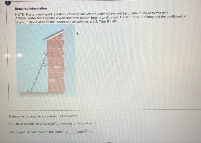 Solved please solve for the angular acceleration of the | Chegg.com