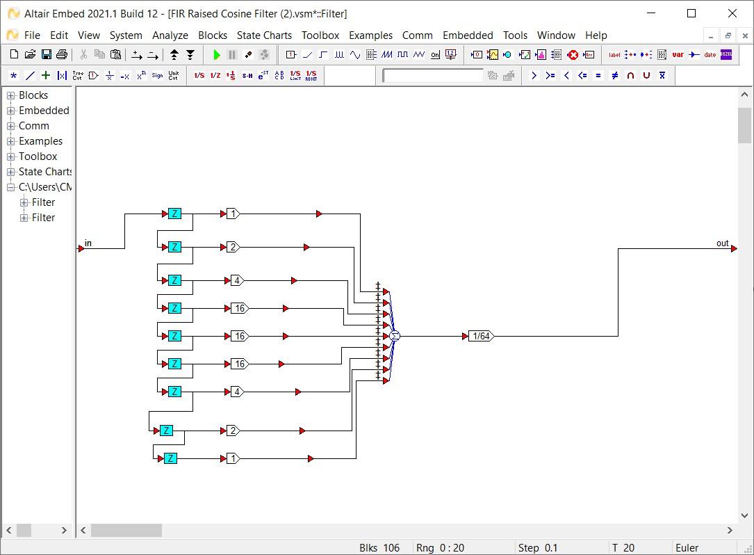 (a) Write a C function to implement the filter in | Chegg.com