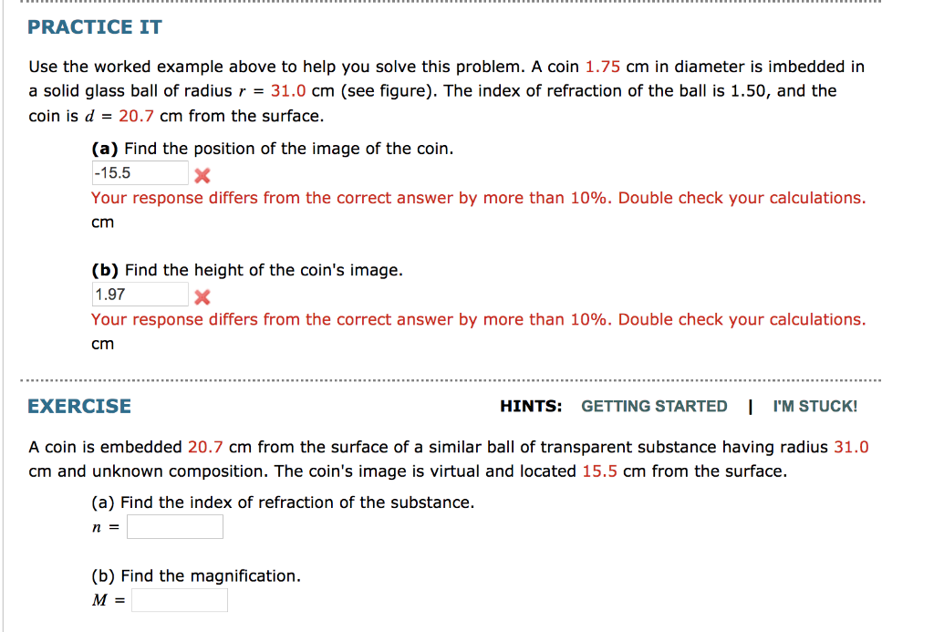 Solved PRACTICE IT Use the worked example above to help you | Chegg.com